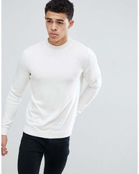 New Look Turtleneck Sweater In White