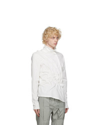 Post Archive Faction PAF White 31 Left Long Sleeve T Shirt