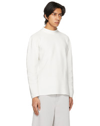 CFCL White Garter Long Sleeve T Shirt