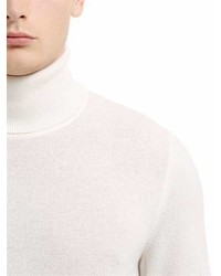 Z Zegna Wool Cashmere Knit Turtleneck Sweater
