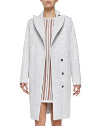 O2nd Fuse Shiny Tweed Coat