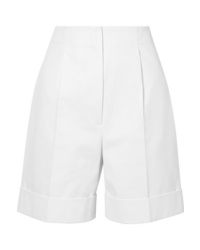 White Twill Bermuda Shorts