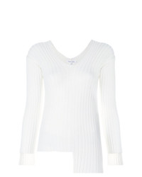 Helmut Lang Asymmetric Ribbed Sweater