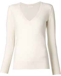 Women's White V-neck Sweater, White Tank, White Leggings, White Uggs ...