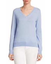 Saks Fifth Avenue Collection Classic V Neck Pullover