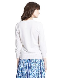 Dolce & Gabbana Dolcegabbana V Neck Cashmere Silk Sweater