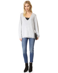 Free People Irresistible V Neck Sweater