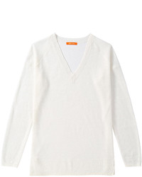 Joe Fresh Linen Sweater White