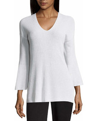 Liz Claiborne Long Sleeve V Neck Pullover Sweater