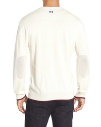 Robert Graham Nolan Long Sleeve V Neck Sweater