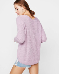 Express Slouchy Tunic Sweater