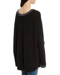 Free People Take Over Me V Neck Sweater