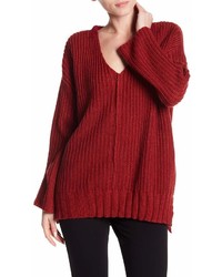 Cotton Emporium V Neck Knit Sweater