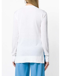 Theory V Neck Loose Sweater