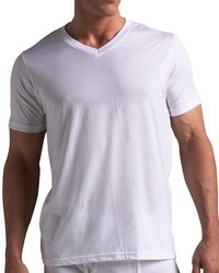 Neiman Marcus 3 Pack Mercerized Cotton V Neck T Shirts