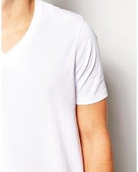 Asos Brand T Shirt With V Neck And Relaxed Fit