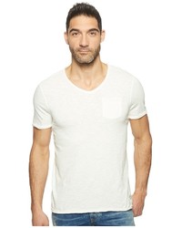 Buffalo David Bitton Kasim Short Sleeve V Neck Slub Jersey T Shirt T Shirt