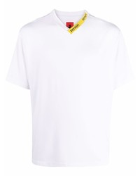 Ferrari Logo Tape Neckline T Shirt