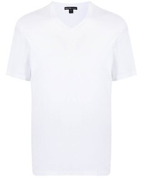 James Perse Luxe Lotus Jersey V Neck T Shirt