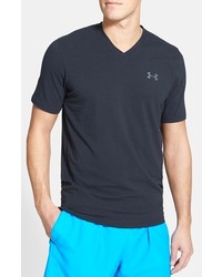 Under Armour Moisture Wicking Charged Cotton Loose Fit V Neck T Shirt