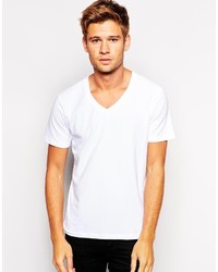 Selected Pima Cotton V Neck T Shirt