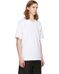 rag & bone Rag And Bone White Football T Shirt
