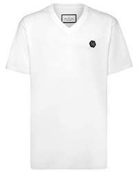 Philipp Plein Ss Iconic Plein V Neck T Shirt