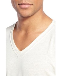 John Varvatos Star Usa Pintuck V Neck T Shirt