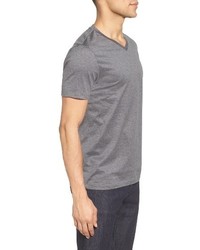 BOSS Teal 14 Slim Fit Mercerized Cotton T Shirt