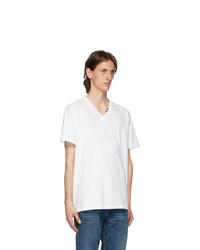 Calvin Klein Underwear Three Pack White V Neck Classic Fit T Shirt
