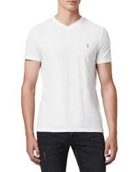 AllSaints Tonic V Neck T Shirt In Optic White At Nordstrom