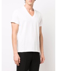 Lardini V Neck Cotton T Shirt