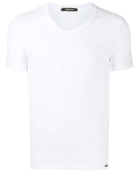 Tom Ford V Neck Cotton T Shirt