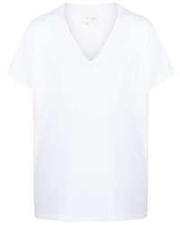 Greg Lauren V Neck Cotton T Shirt