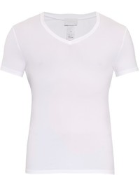 Hanro V Neck Micro Touch Jersey T Shirt