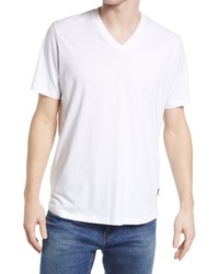 LIVE LIVE V Neck Pima Cotton T Shirt In Whiteout At Nordstrom