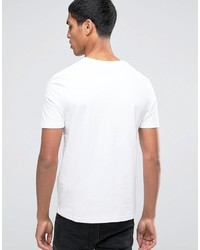 Celio V Neck T Shirt In Slim Fit