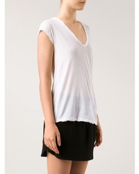 James Perse White T Shirt