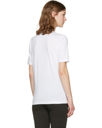 Dsquared2 White V Neck Renny Fit T Shirt