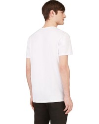 Calvin Klein Underwear White V Neck T Shirt Three Pack