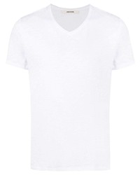 Zadig & Voltaire Zadigvoltaire Raw Cut Edge Short Sleeved T Shirt