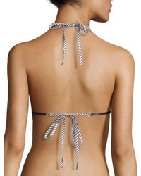 Malia Mills Nadege Saloon Striped Bikini Top