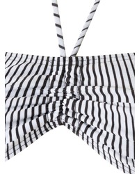 Amir Slama Striped Bandeau Bikini Set
