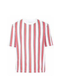 CK Calvin Klein Regital Strip Printed T Shirt