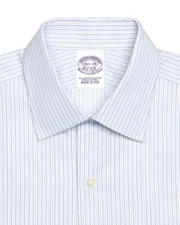 Brooks Brothers Slim Fit Framed Stripe Dress Shirt