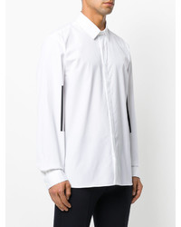 Neil Barrett Classic Shirt With Stripes On Sleeves