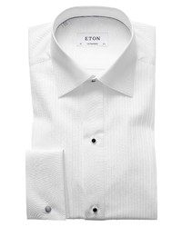 Eton Contemporary Fit Pleated Bib Tuxedo Shirt