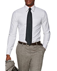Suitsupply Extra Slim Fit Stripe Oxford Shirt
