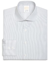 Brooks Brothers Golden Fleece Regent Fit Shadow Stripe Dress Shirt