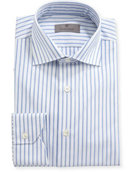 Canali Impeccabile Oxford Stripe Dress Shirt White